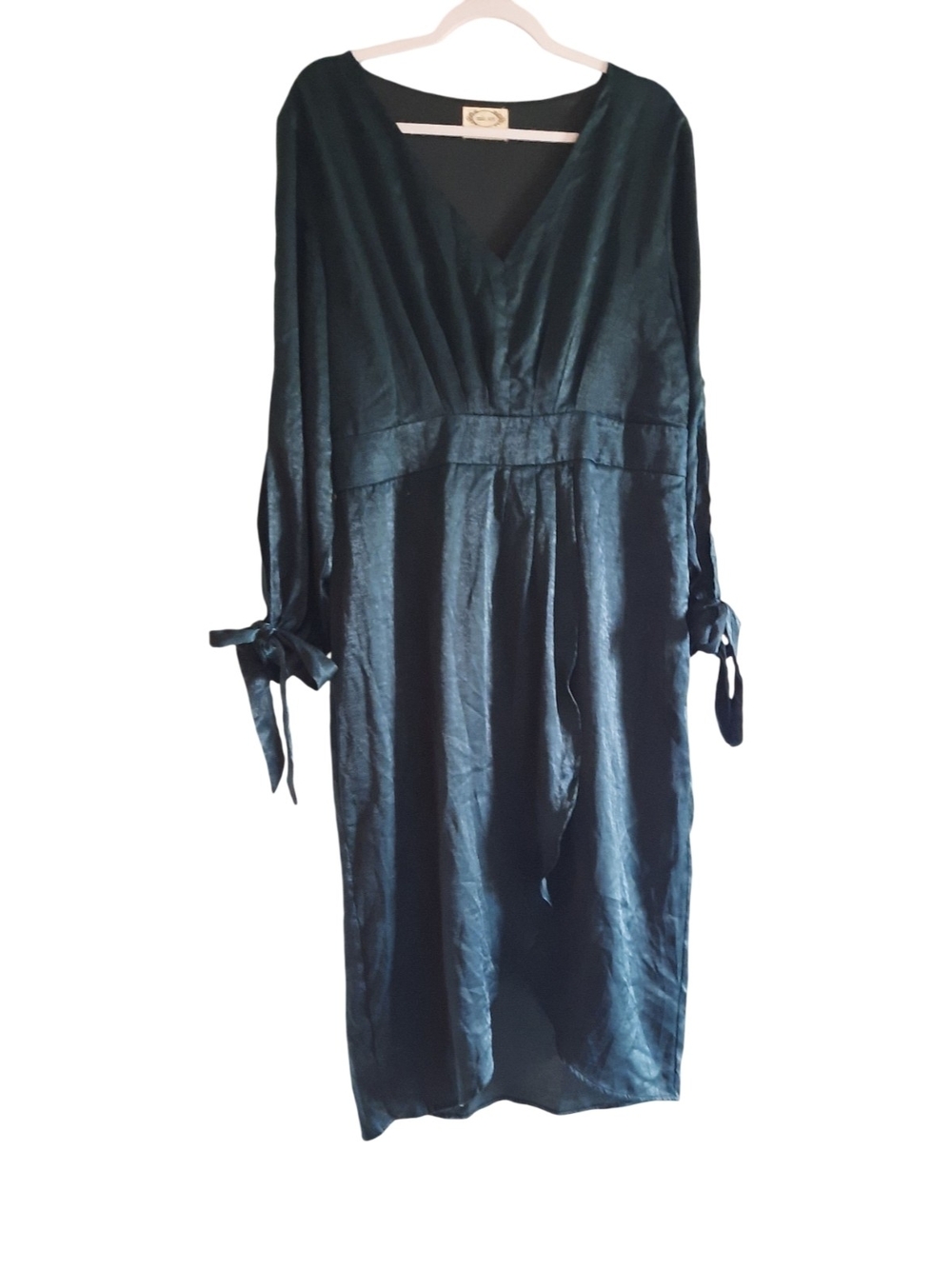 Joyfolie Satin Dress with Mia Joy Label